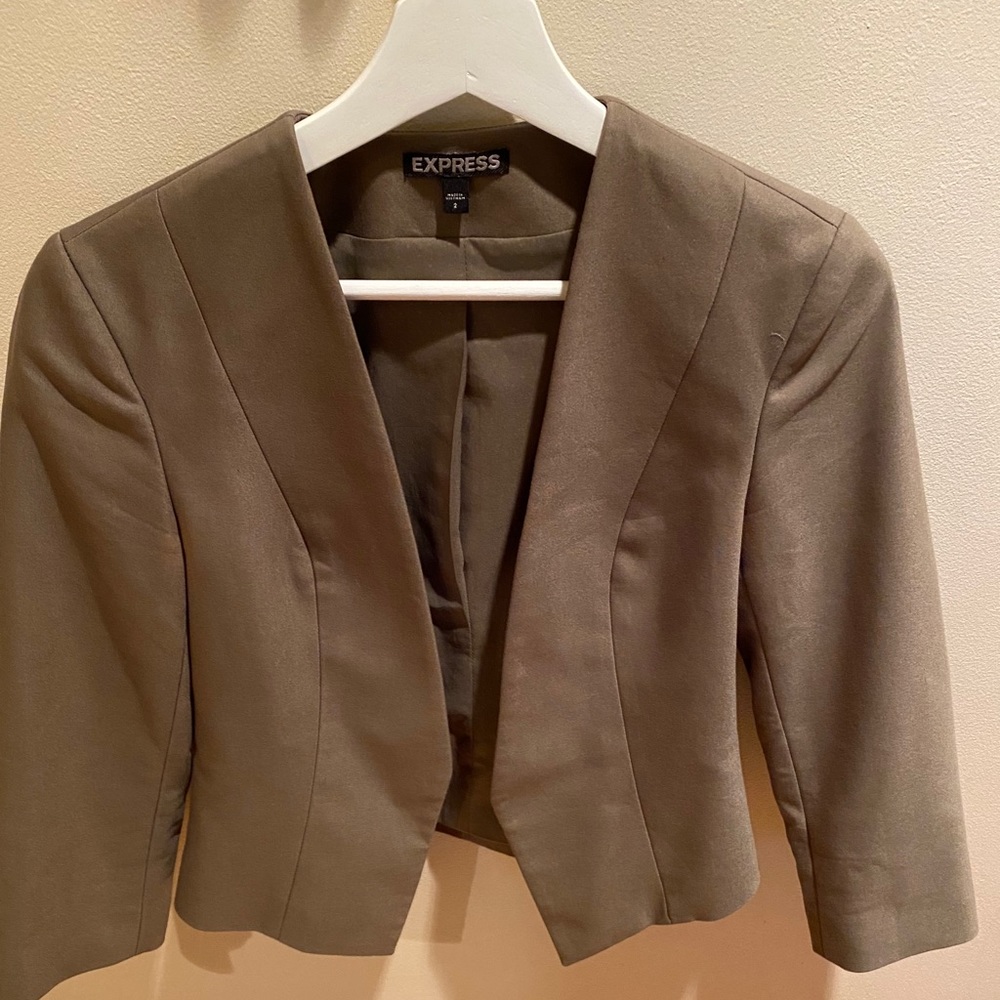 Green blazer